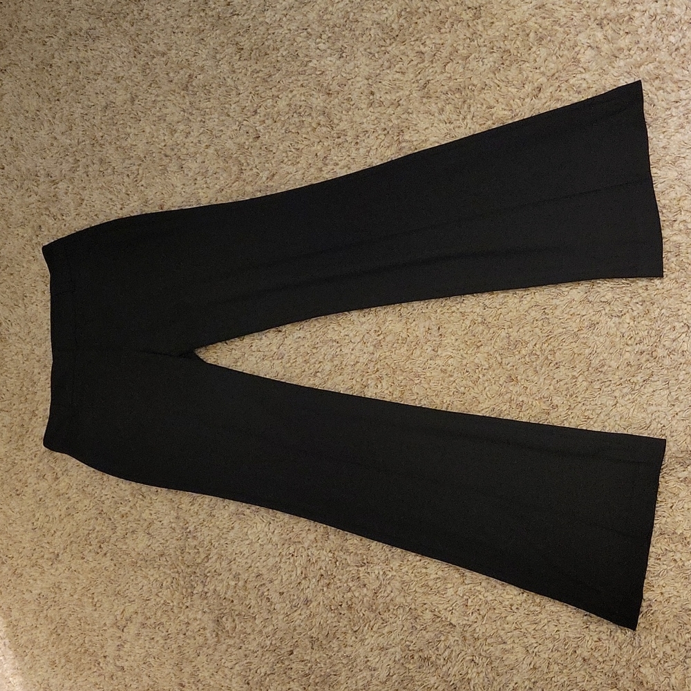Nafnaf black wide let pants
